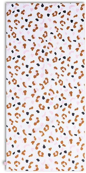Swim Essentials | Badetuch 135 x 65 cm | Kaki Leopard