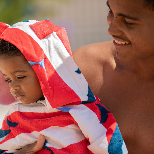 Swim Essentials | Luxe Strandponcho | Red Whale