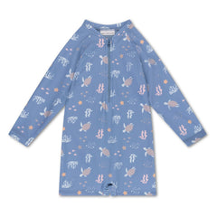 Swim Essentials | Schwimmanzug Jungs | Blue Sealife
