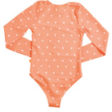 Orange Hearts Girls Rashguard 3