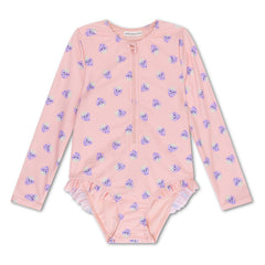 Swim Essentials | Schwimmanzug Mädchen | Purple Strawberry