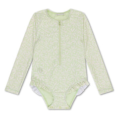 Swim Essentials | Schwimmanzug Mädchen | Green Matcha