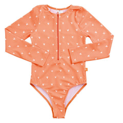 Swim Essentials | Swimsuit Girls 62/68 | Orange Hearts