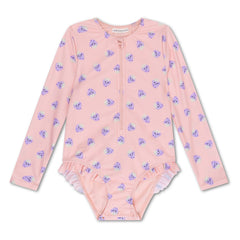 Swim Essentials | Schwimmanzug Mädchen | Purple Strawberry