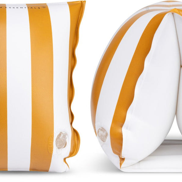 Swim Essentials | Swimming Fins 2-6 Years | Yellow Striped