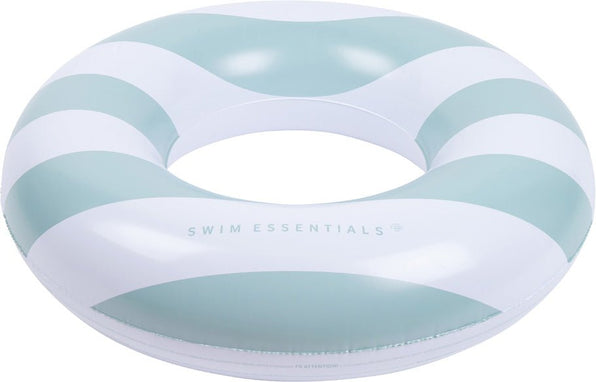 Swim Essentials | Schwimmring 90cm | Green White Striped