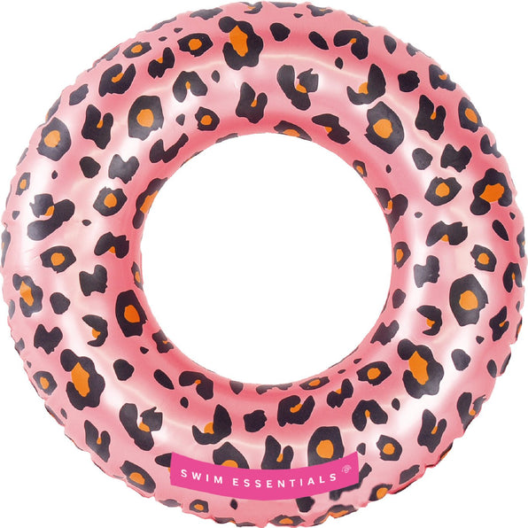 Swim Essentials | Schwimmring 90cm | Rose Gold Leopard