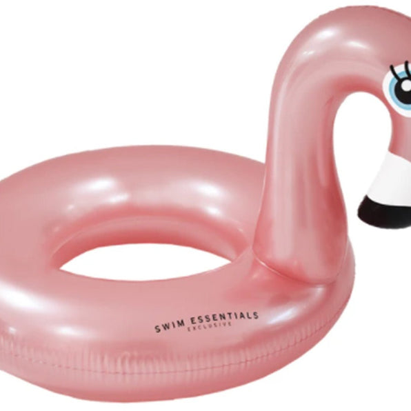 Swim Essentials | Schwimmring 95cm | Rose Gold Flamingo