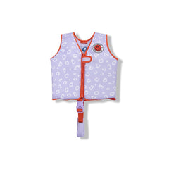 Swim Essentials | Life Jacket 4-6 Years | Purple Leopard