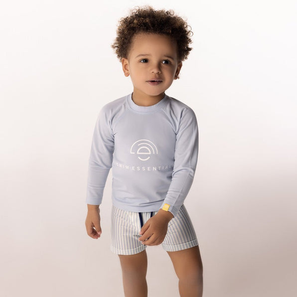 Swim Essentials | UV Shirt Unisex 86/92 | Long sleeve | Light blue
