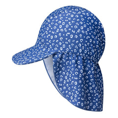 Swim Essentials | UV Sonnencap | Blue Leopard