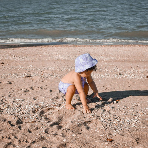 Swim Essentials | UV Sun Hat | 1-2 Years | Purple Sea Star