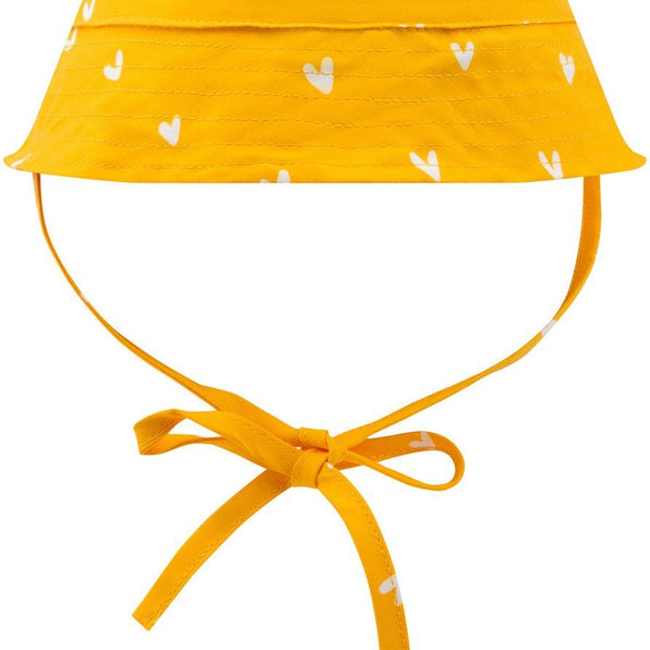 Swim Essentials | UV Sun Hat | 2-4 Years | Orange Hearts