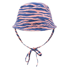 Swim Essentials | UV Sun Hat | 0-1 Years | Blue Zebra