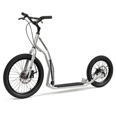 Yedoo Scooter mit Lufträder | Mezeq RunRun Y40 | Silber
