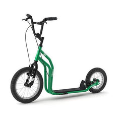 Yedoo Scooter mit Lufträder | Three | Grün